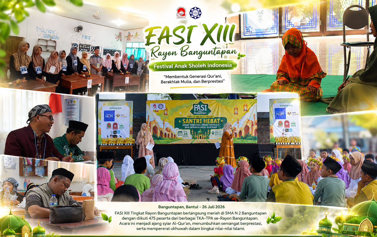 FASI XIII Rayon Banguntapan: Menyemai Cahaya Al-Qur'an, Menumbuhkan Generasi Rabbani